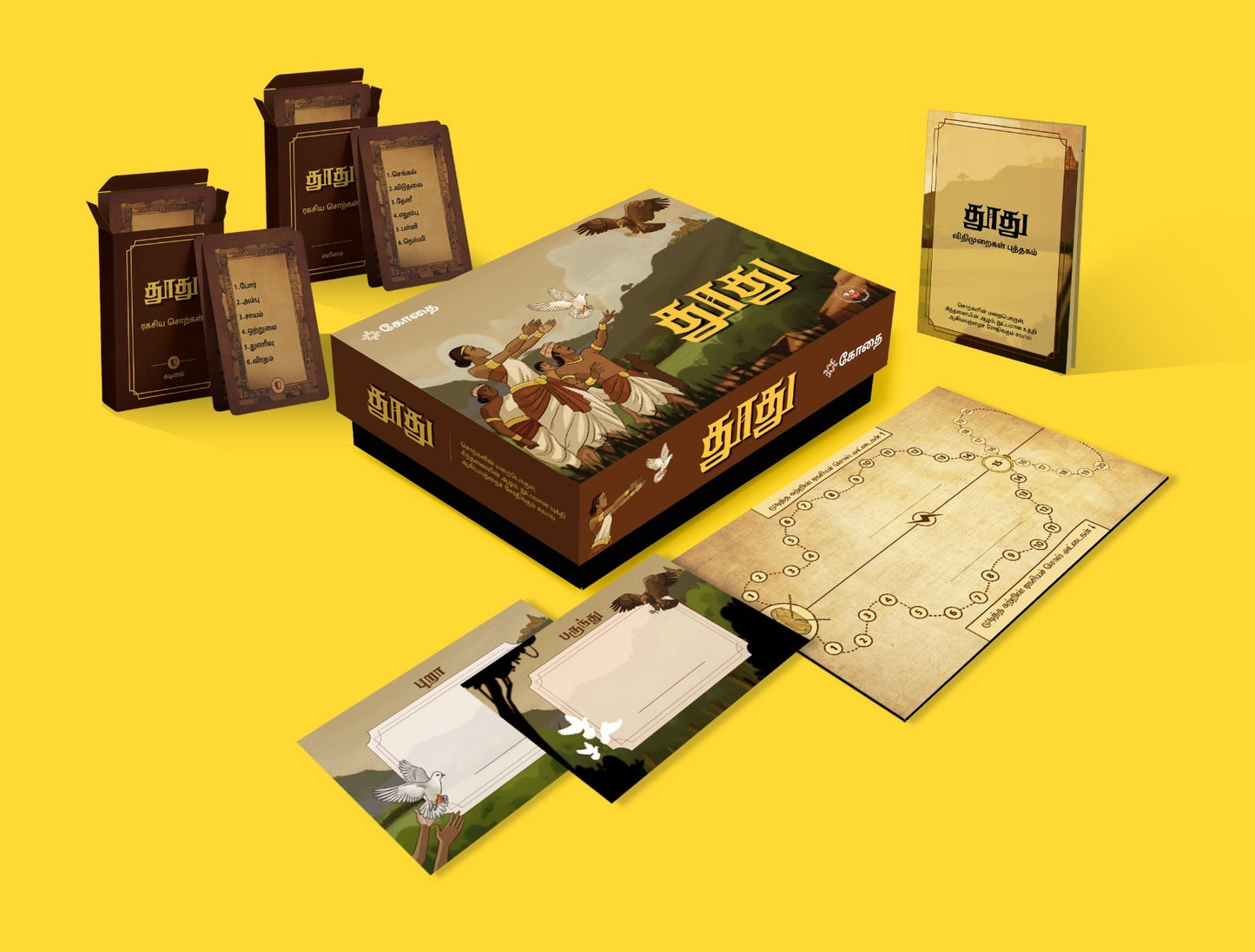 Thoodhu the Boardgame - Learning Tamil through Play