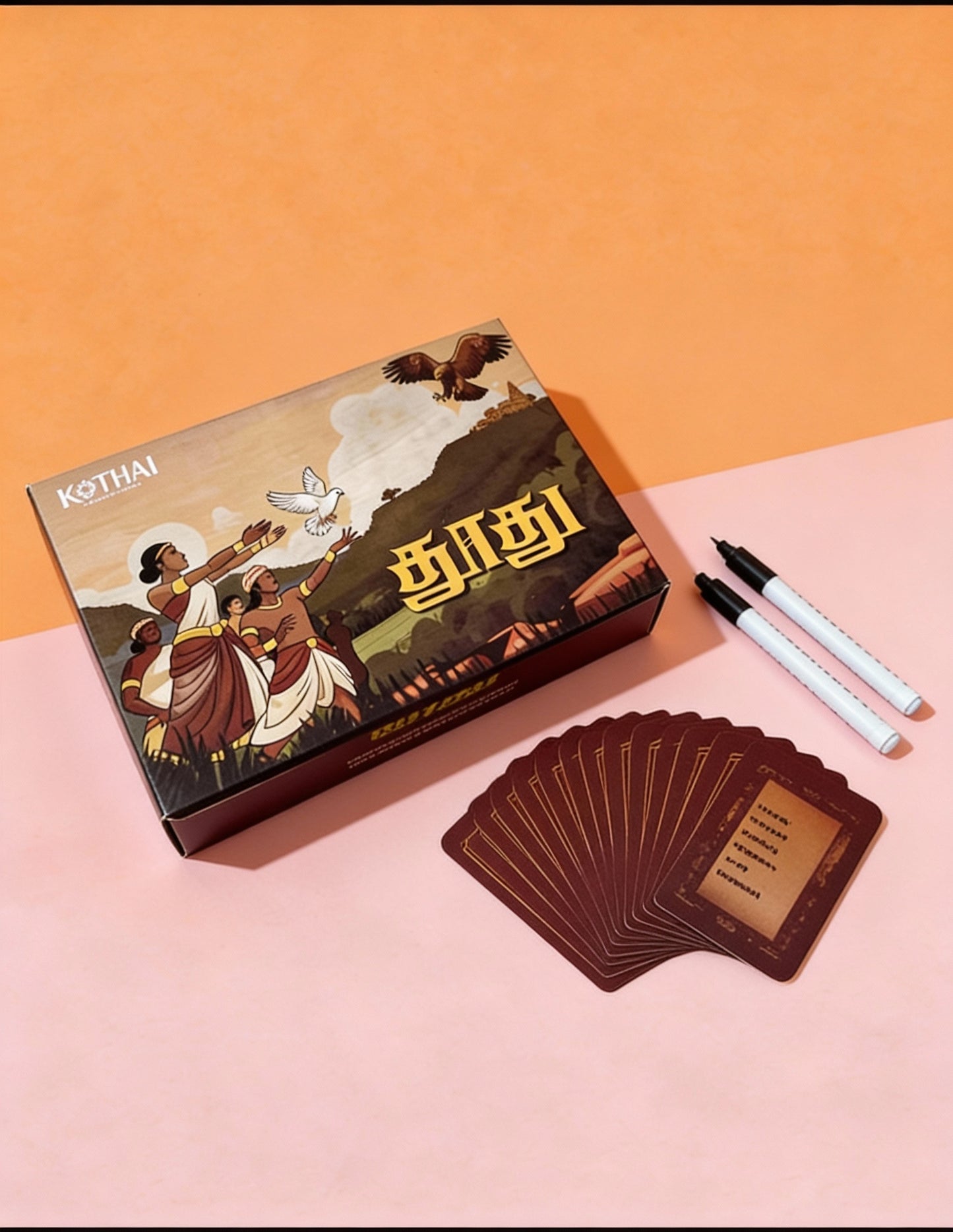 Thoodhu the Boardgame - Learning Tamil through Play