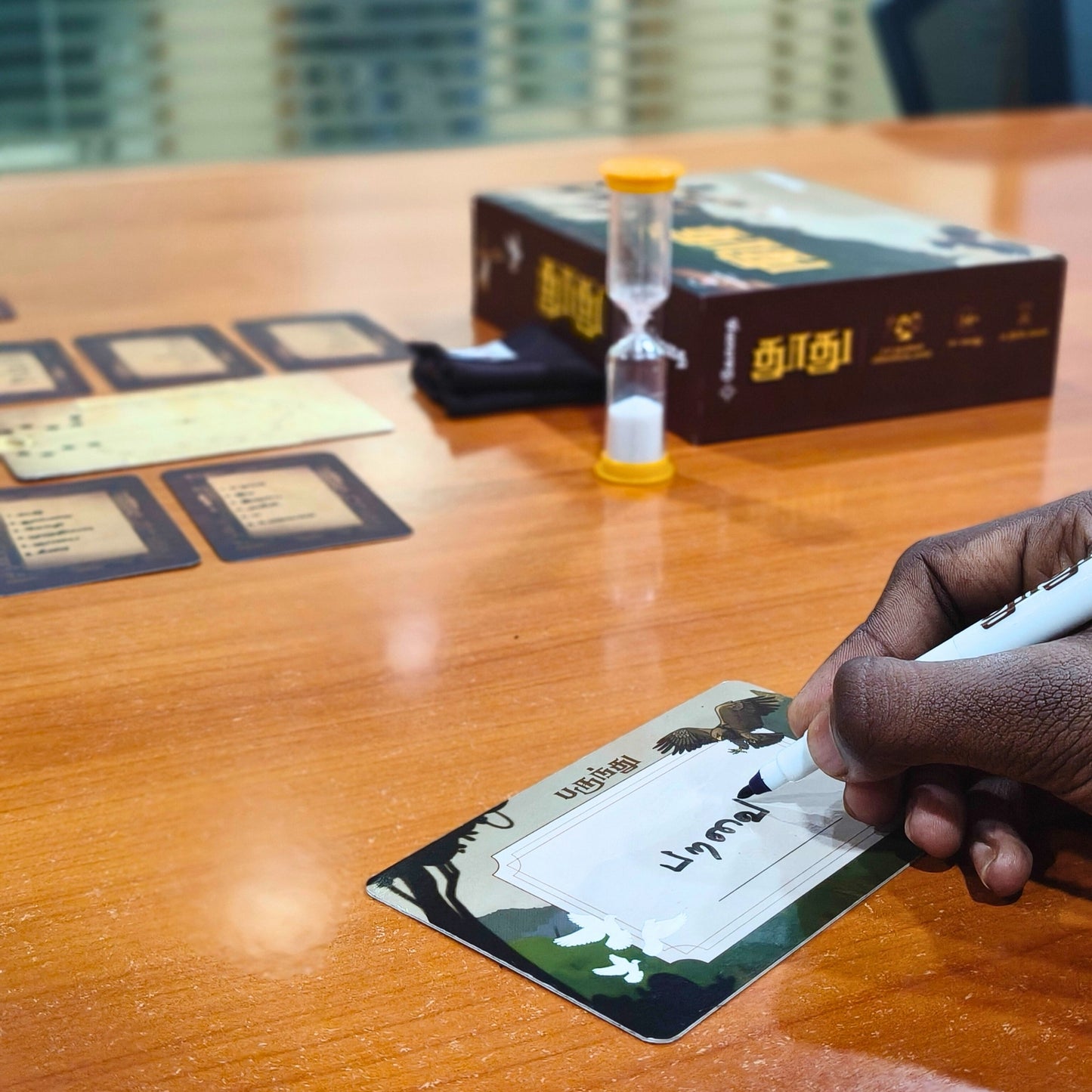 Thoodhu the Boardgame - Learning Tamil through Play
