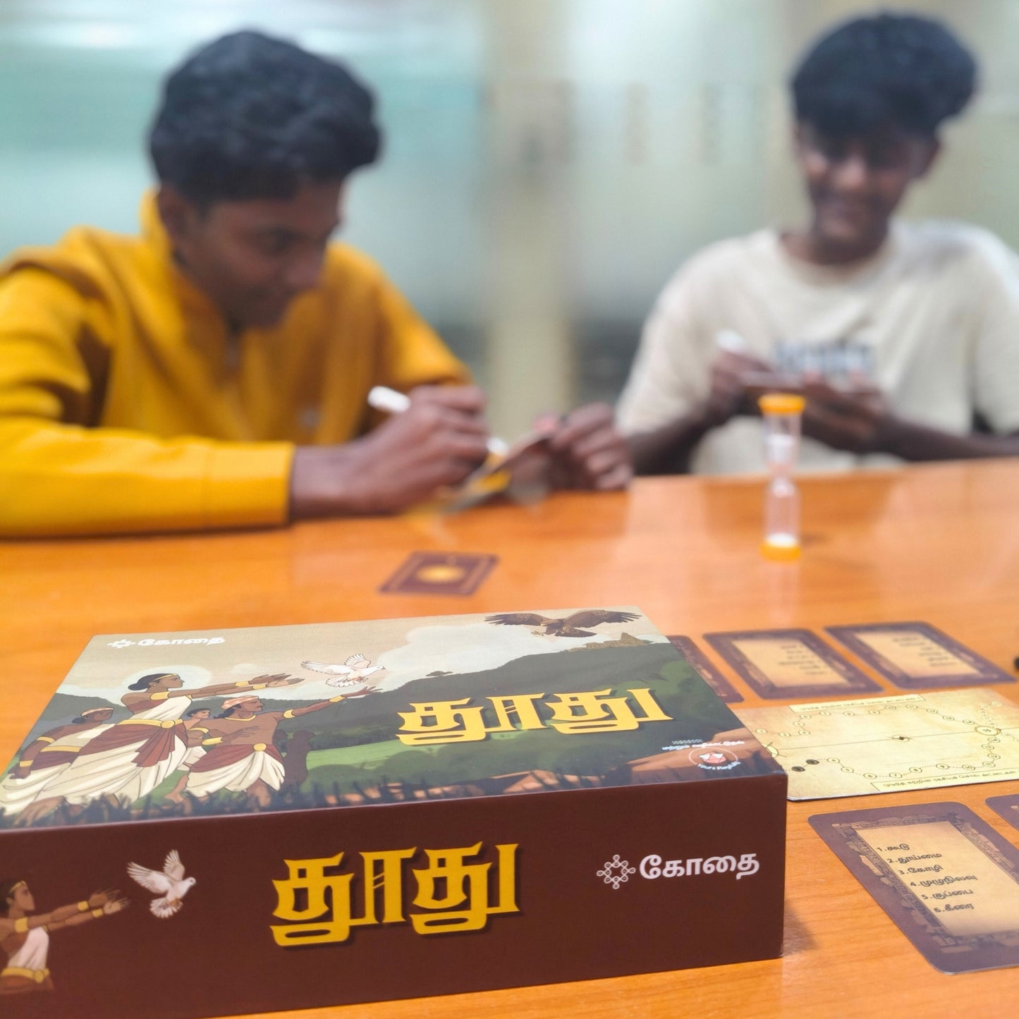 Thoodhu the Boardgame - Learning Tamil through Play